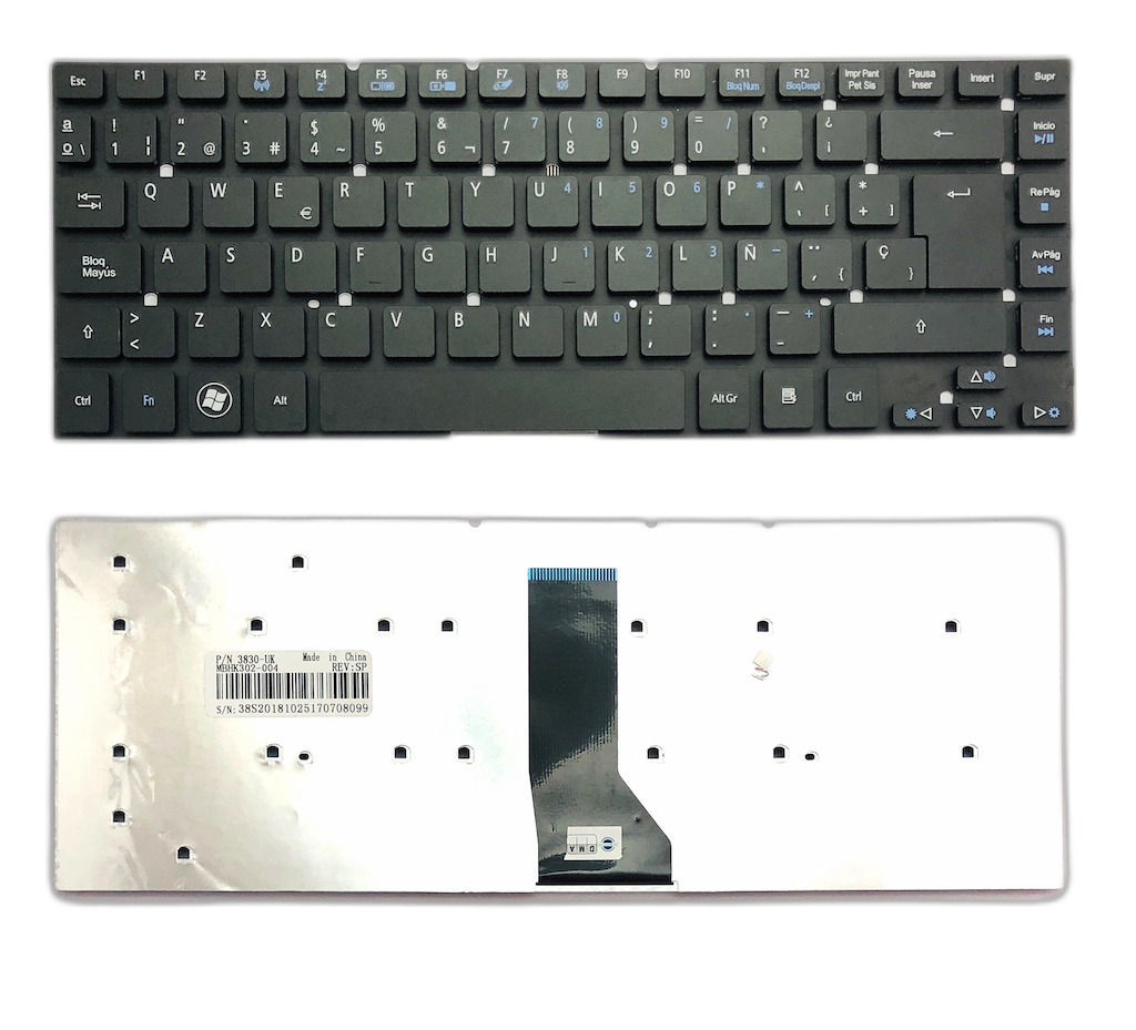 Teclado Para Notebook Acer E1-531-2846 MP-09G36PA-6981W | Preto ABNT2